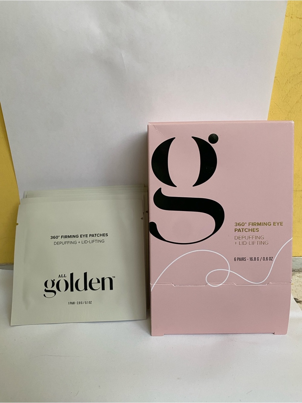All Golden 360° Firming Eye Patches with 6 Patches brand new in box